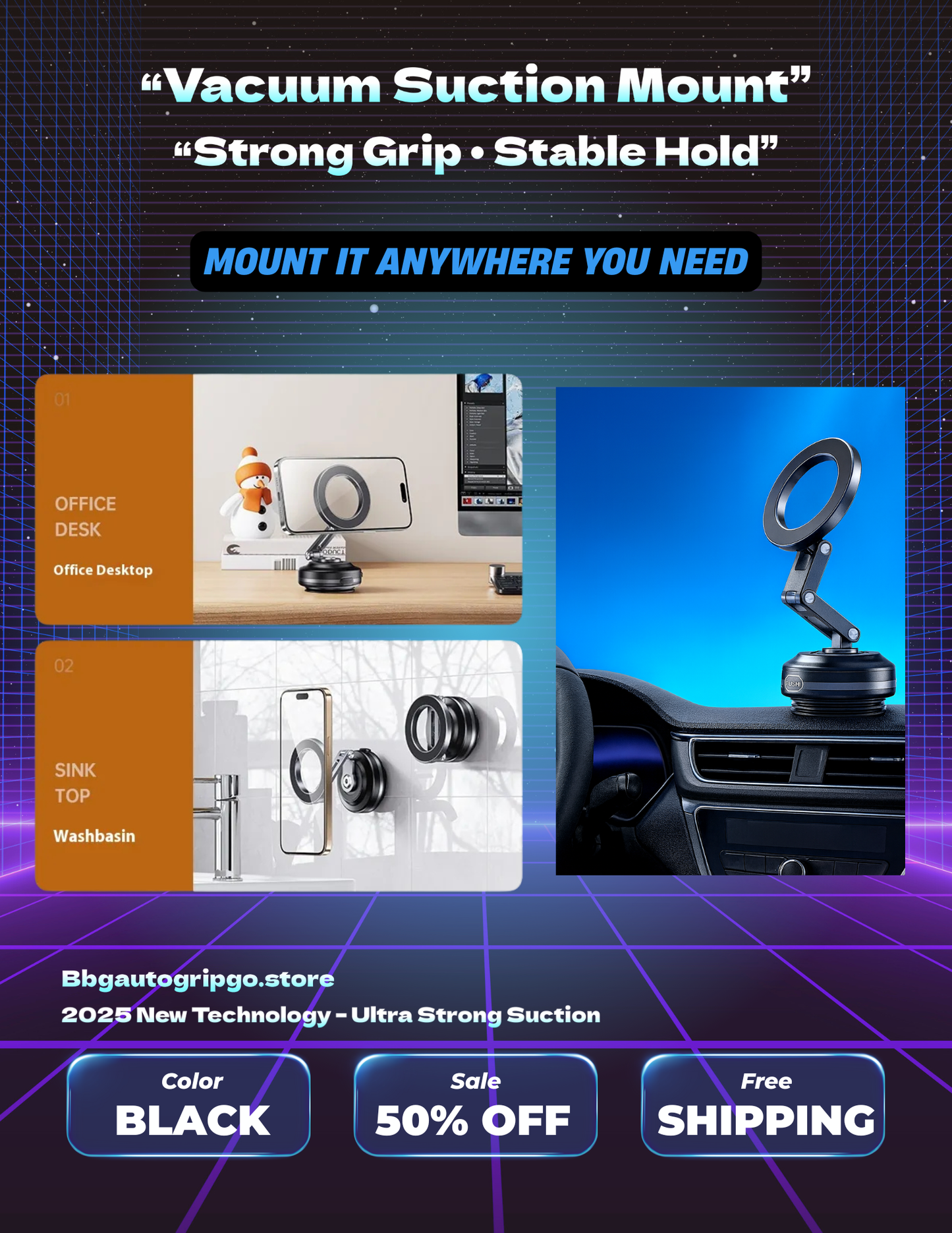 BBG Auto GripGo Aximet 360