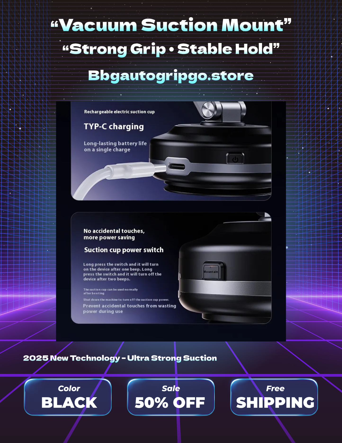 BBG Auto GripGo Aximet 360