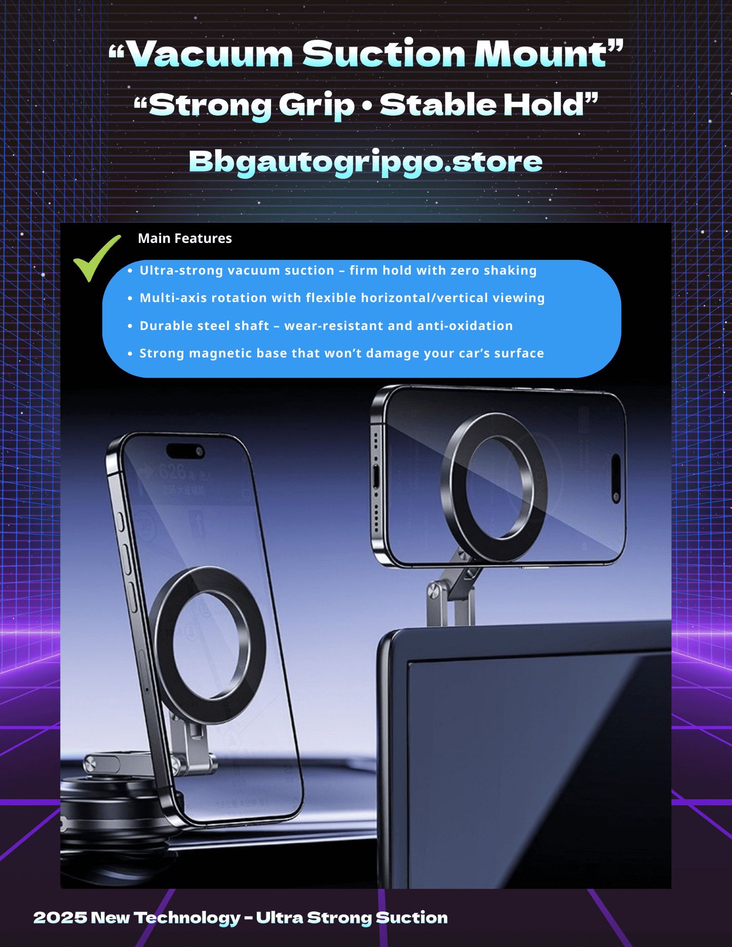 BBG Auto GripGo Aximet 360