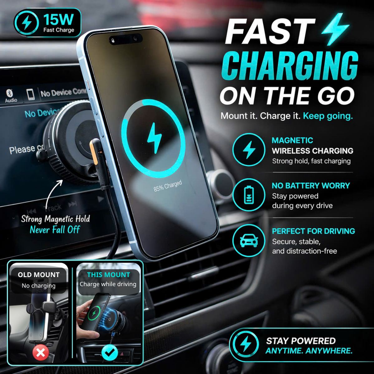 BBG Auto GripMotion 360 Fast Charging