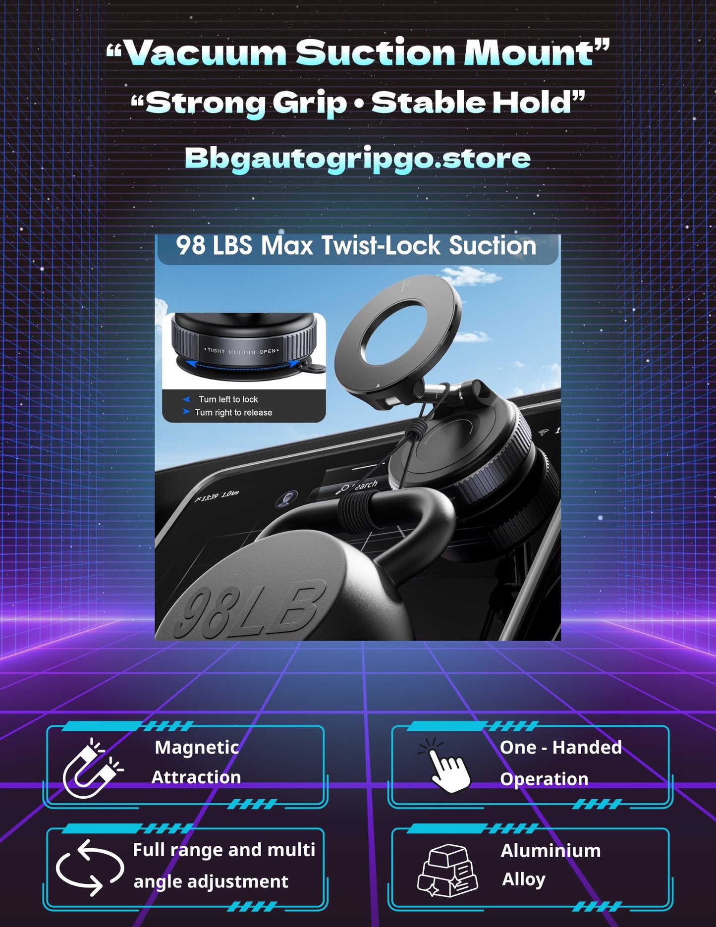 BBG Auto GripMotion 360