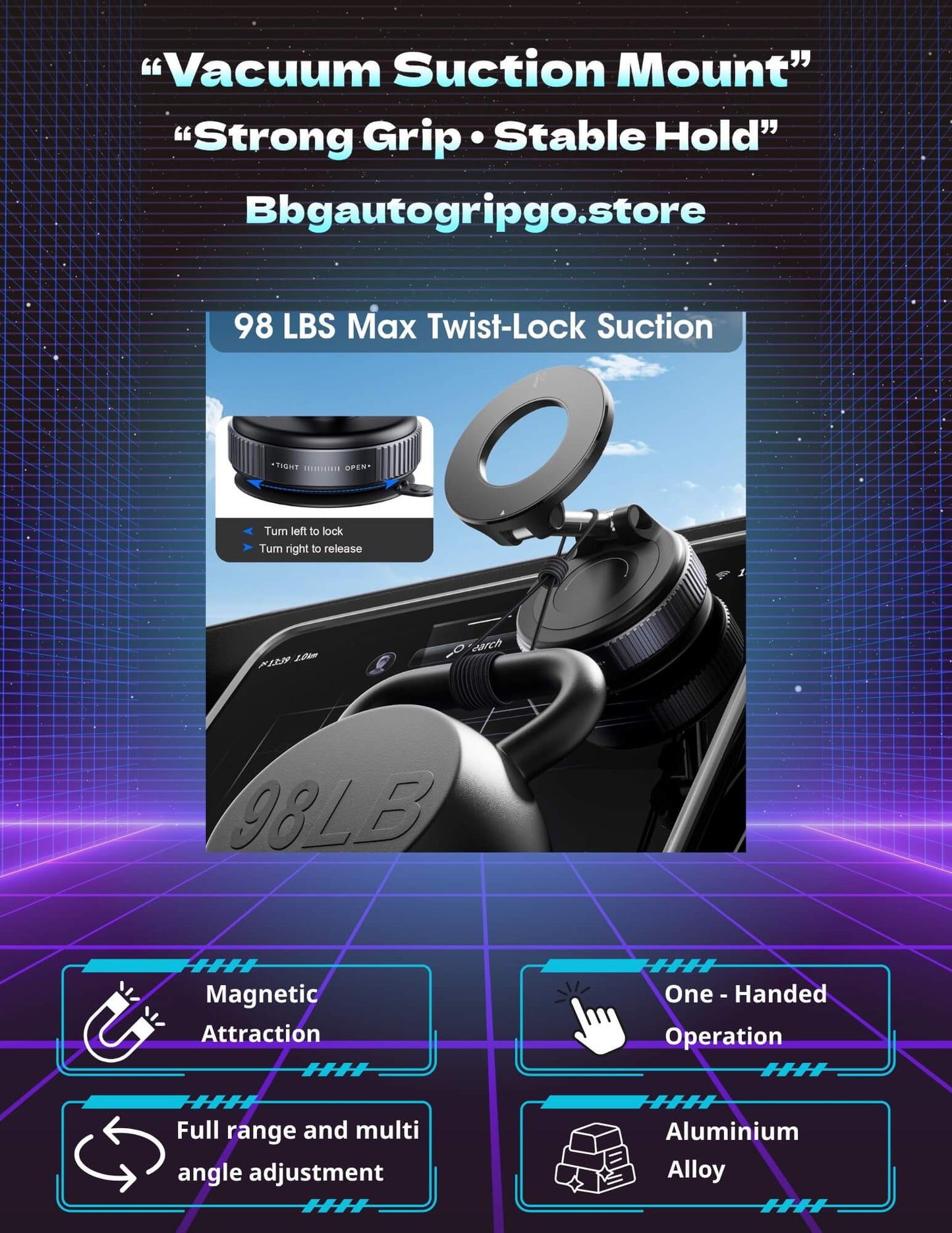 BBG Auto GripMotion 360